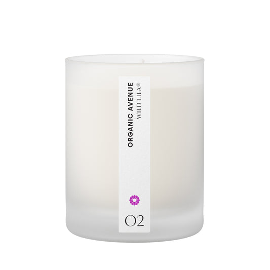 WILD PURPLE ORGANIC SCENTED CANDLE (175 gr.)