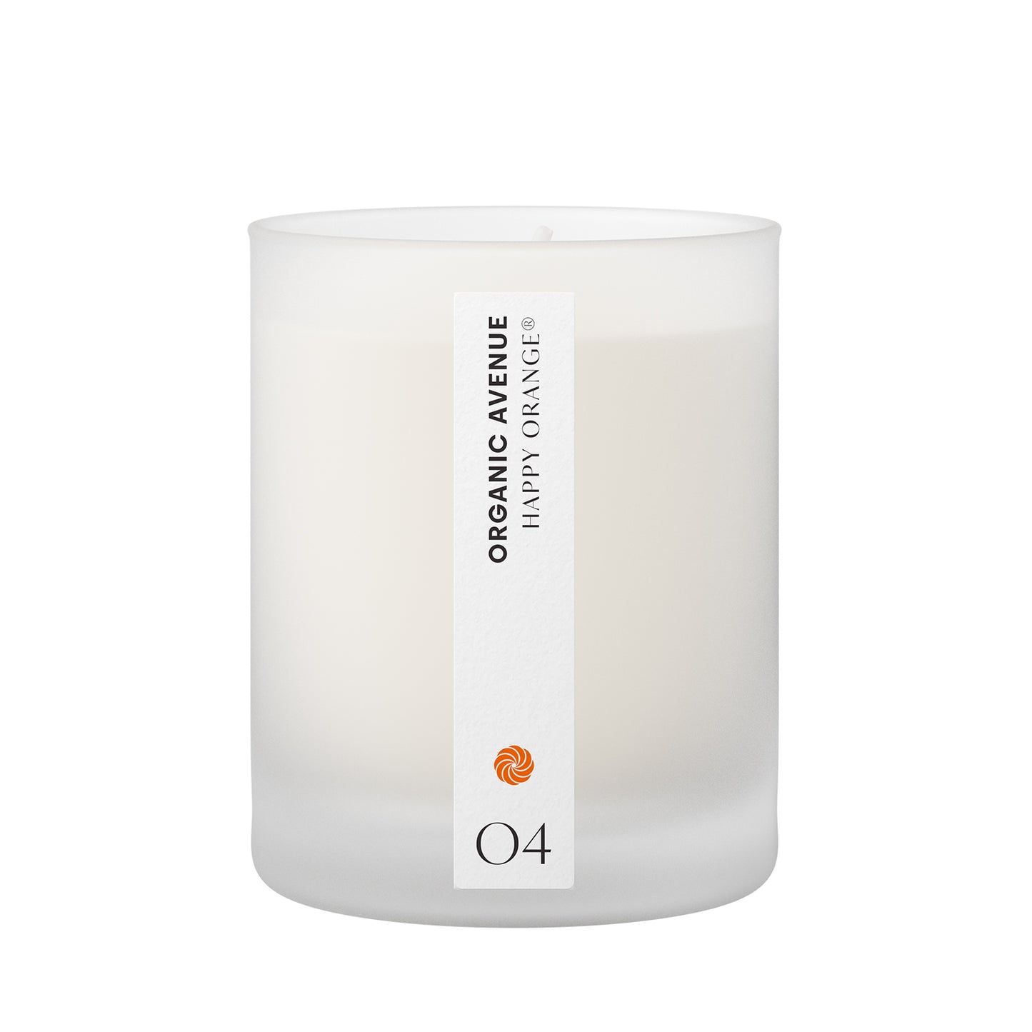 HAPPY ORANGE ORGANIC SCENTED CANDLE (175 gr.)