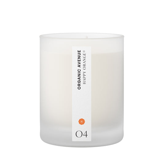 HAPPY ORANGE ORGANIC SCENTED CANDLE (175 gr.)